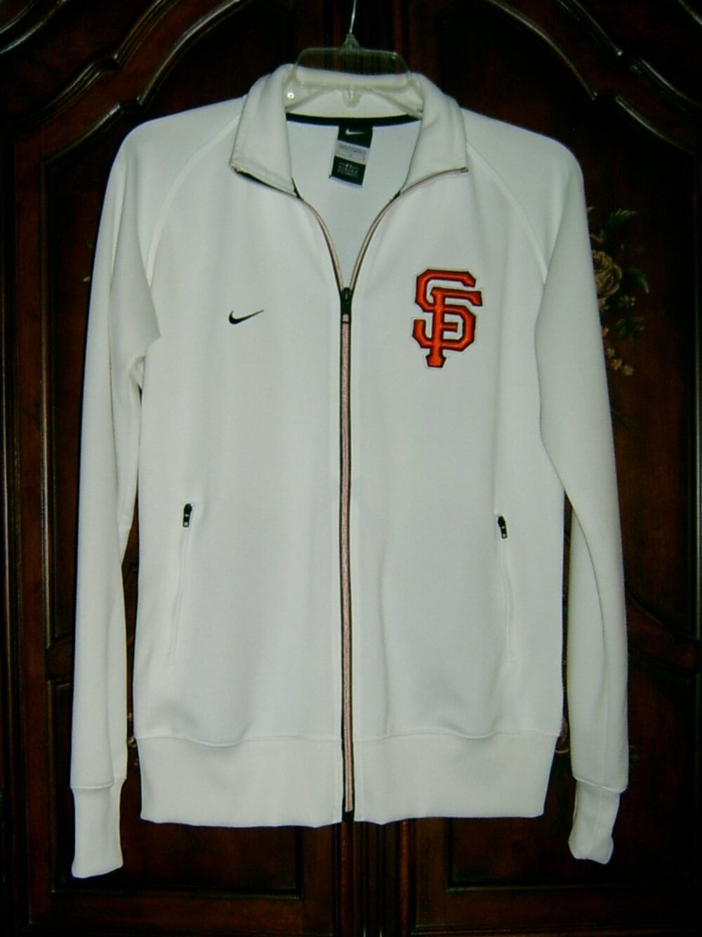 San Francisco Giants Nike Dri Fit MLB Baseball Zip Jacket, Sz L, NWOT